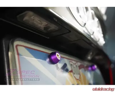 ZSPEC Design Neochrome Stainless & Billet Stage 3 Dress-Up Bolts Fastener Kit Audi A7 4G8 3.0L 2012-2018 - 00843612134080