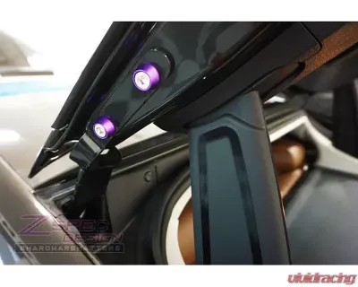 ZSPEC Design Neochrome Stainless & Billet Stage 3 Dress-Up Bolts Fastener Kit Audi A7 4G8 3.0L 2012-2018 - 00843612134080