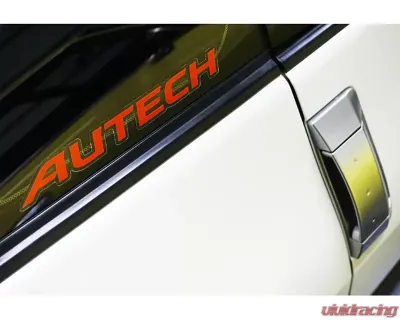 ZSPEC Design 1x7.7 inch Clear-Vinyl Printed Autech Sticker Decal - 00843612134240