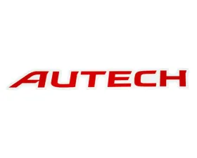ZSPEC Design 1x7.7 inch Clear-Vinyl Printed Autech Sticker Decal