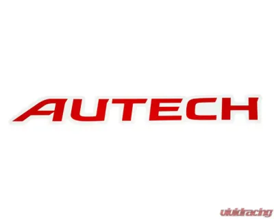ZSPEC Design 1x7.7 inch Clear-Vinyl Printed Autech Sticker Decal - 00843612134240