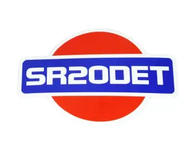 ZSPEC Design 4x2.8 inch White Vinyl Nissan SR20DET-Style Sticker Decal
