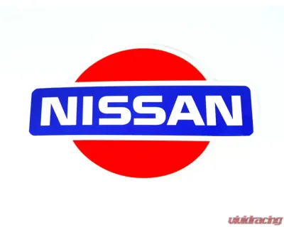 ZSPEC Design 4x2.8 inch White Vinyl Nissan-Style Sticker Decal - 00843612134301