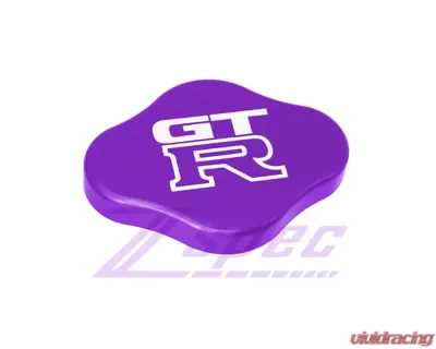 ZSPEC Design Purple Billet Radiator Cap Cover w/ Hex Key & GT-R Logo Nissan GTR | GT-R R32 | R33 | R34 | R35 - 00843612134462