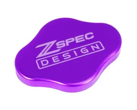 ZSPEC Design Purple Billet Fluid Resrvoir Cap Cover w/ ZSPEC Logo Nissan Z RZ34 2023-2024