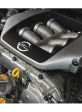 ZSPEC Design Blue Titanium Stage 1 Dress-Up Bolts Fastener Kit Nissan GT-R R35 2009-2023                                     - 00843612135209 - Image 3