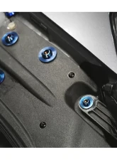 ZSPEC Design Blue Titanium Stage 1 Dress-Up Bolts Fastener Kit Nissan GT-R R35 2009-2023                                     - 00843612135209 - Image 5