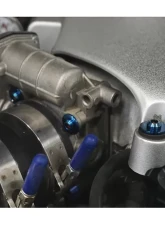 ZSPEC Design Blue Titanium Stage 1 Dress-Up Bolts Fastener Kit Nissan GT-R R35 2009-2023                                     - 00843612135209 - Image 6