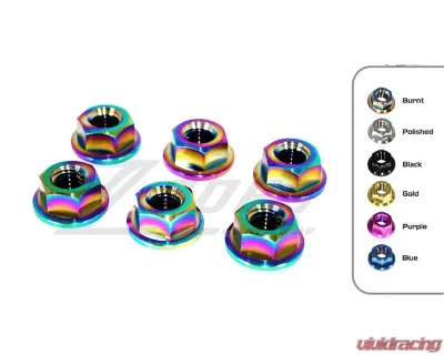 ZSPEC Design Blue Titanium Stage 1 Dress-Up Bolts Fastener Kit Nissan GT-R R35 2009-2023 - 00843612135209