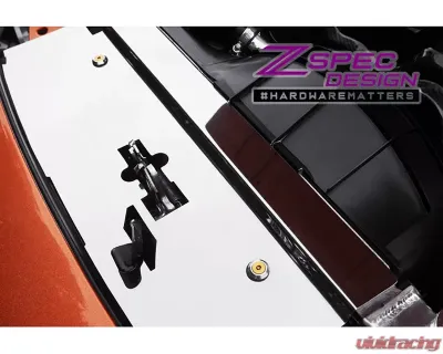 ZSPEC Design FHSC Fasteners 10-Pack Gloss Red M6 Billet Dress-Up Fender-Finish Washers - 00843612135476