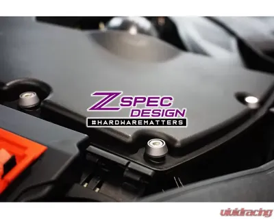 ZSPEC Design Neochrome Stainless & Billet Stage 2 Dress-Up Bolts Fastener Kit Audi A5 8W6 2.0L 2018-2022 - 00843612135711