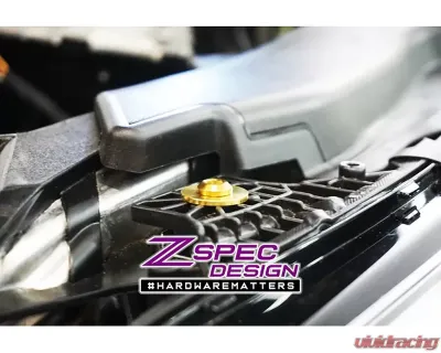 ZSPEC Design Purple Titanium Stage 2 Dress-Up Bolts Fastener Kit Audi A5 8W6 2.0L 2018-2023 - 00843612135810