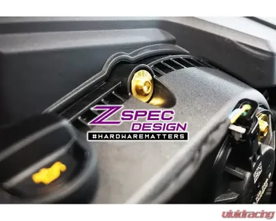 ZSPEC Design Purple Titanium Stage 2 Dress-Up Bolts Fastener Kit Audi A5 8W6 2.0L 2018-2023 - 00843612135810