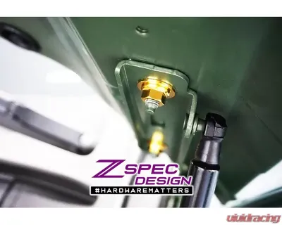 ZSPEC Design Purple Titanium Stage 2 Dress-Up Bolts Fastener Kit Audi A5 8W6 2.0L 2018-2023 - 00843612135810