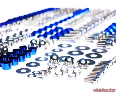 ZSPEC Design Gloss Red Stainless & Billet Stage 2 Dress-Up Bolts Fastener Kit Nissan Altima 2013-2016 - 00843612136268