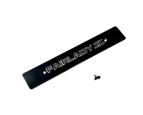ZSPEC Design JSPEC Black Powder-Coated Billet Front Bumper Plate w/ 