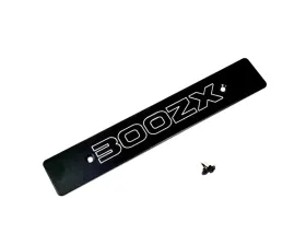 ZSPEC Design JSPEC Black Powder-Coated Billet Front Bumper Plate w/ 
