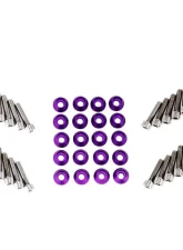 ZSPEC Design Gloss Yellow Stainless & Billet Stage 3 Dress-Up Bolts Kit Nissan Skyline GT-R | GTR R32 | R33 | R34                                     - 00843612184726 - Image 14