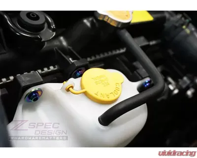 ZSPEC Design Burned Titanium Stage 1 Dress-Up Bolts Fastener Kit Subaru Legacy 3.6L 2016-2021 - 00843612129321