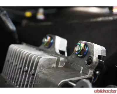 ZSPEC Design Black Titanium Stage 2 Dress-Up Bolts Fastener Kit Subaru WRX | Legacy 2022+ - 00843612137838