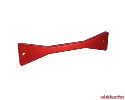 ZSPEC Design Red Factory Rods Billet Aluminum & Anodized Battery Hold Down/Bracket - 00843612138248