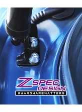 ZSPEC Design Gloss Red Stainless & Billet Stage 1 Dress-Up Bolts Fastener Kit Volkswagen Taos 2022+                                     - 00843612138941 - Image 2