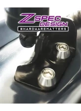 ZSPEC Design Gloss Red Stainless & Billet Stage 1 Dress-Up Bolts Fastener Kit Volkswagen Taos 2022+                                     - 00843612138941 - Image 4