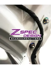 ZSPEC Design Black Grade-5 Titanium Stage 1 Dress-Up Bolts Fastener Kit Volkswagen Taos 2022+                                     - 00843612139597 - Image 11