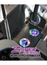 ZSPEC Design Black Grade-5 Titanium Stage 1 Dress-Up Bolts Fastener Kit Volkswagen Taos 2022+                                     - 00843612139597 - Image 4