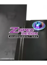 ZSPEC Design Black Grade-5 Titanium Stage 1 Dress-Up Bolts Fastener Kit Volkswagen Taos 2022+                                     - 00843612139597 - Image 6