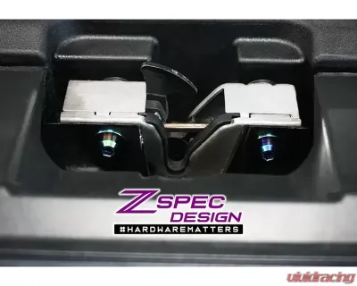 ZSPEC Design Black Grade-5 Titanium Stage 1 Dress-Up Bolts Fastener Kit Volkswagen Taos 2022+ - 00843612139597