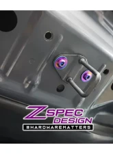 ZSPEC Design Burned Titanium Stage 2 Dress-Up Bolts Fastener Kit Mazda CX-5 2017-2023                                     - 00843612139634 - Image 14