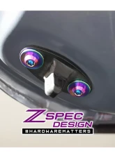 ZSPEC Design Burned Titanium Stage 2 Dress-Up Bolts Fastener Kit Mazda CX-5 2017-2023                                     - 00843612139634 - Image 16
