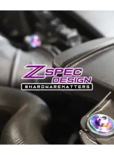 ZSPEC Design Burned Titanium Stage 2 Dress-Up Bolts Fastener Kit Mazda CX-5 2017-2023                                     - 00843612139634 - Image 9