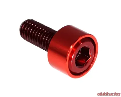 ZSPEC Design Red Titanium & Billet Diverter Valves Fastener Kit w/ Red Washers Kia Stinger GT 2018+ - 00843612156273