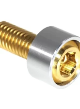 ZSPEC Design Gold Titanium & Billet Diverter Valves Fastener Kit w/ Silver Washers Kia Stinger GT 2018+                                     - 00843612156747 - Image 2