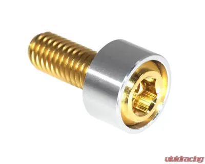 ZSPEC Design Gold Titanium & Billet Diverter Valves Fastener Kit w/ Silver Washers Kia Stinger GT 2018+ - 00843612156747