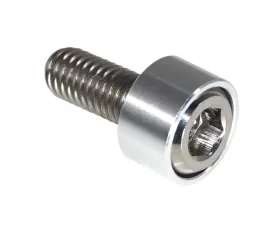 ZSPEC Design Silver Titanium & Billet Diverter Valves Fastener Kit w/ Silver Washers Kia Stinger GT 2018+