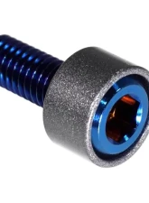 ZSPEC Design Blue Titanium & Billet Diverter Valves Fastener Kit w/ Gunmetal Washers Kia Stinger GT 2018+                                     - 00843612158284 - Image 2