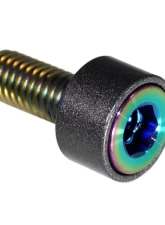 ZSPEC Design Burned Titanium & Billet Diverter Valves Fastener Kit w/ Gunmetal Washers Kia Stinger GT 2018+                                     - 00843612158314 - Image 2