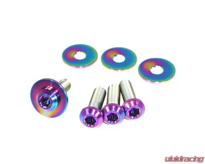 ZSPEC Design Black Titanium Front Struts Fastener Kit Nissan Juke 2011-2017 - 00843612140906
