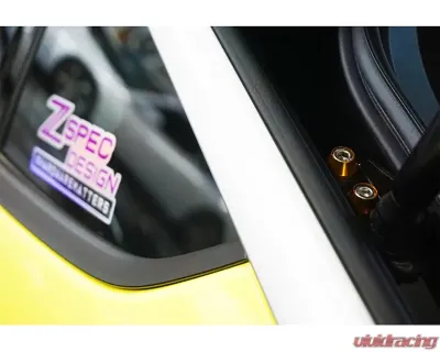 ZSPEC Design Dark Blue Stainless & Billet Stage 2 Dress-Up Bolts Hardware Kit Nissan Z RZ34 2023-2024 - 00843612141514