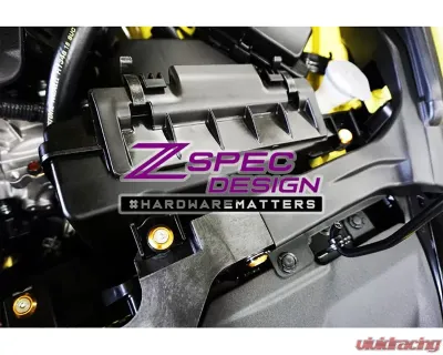 ZSPEC Design Dark Blue Stainless & Billet Stage 2 Dress-Up Bolts Hardware Kit Nissan Z RZ34 2023-2024 - 00843612141514
