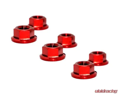 ZSPEC Design Red Titanium Shock Tower Nuts Nissan Z 2023-2024 - 00843612141743