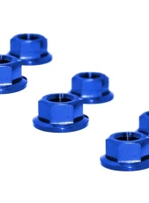 ZSPEC Design Blue Grade-5 Titanium Front Shock Tower Nuts Nissan Skyline GT-R | GTR R35                                     - 00843612196743 - Image 2