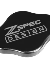 ZSPEC Design Black Billet Fluid Resrvoir Cap Cover w/ ZSPEC Logo Nissan Z RZ34 2023-2024                                     - 00843612141828 - Image 2