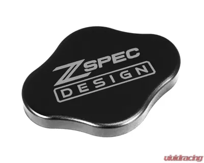 ZSPEC Design Black Billet Fluid Resrvoir Cap Cover w/ ZSPEC Logo Nissan Z RZ34 2023-2024 - 00843612141828