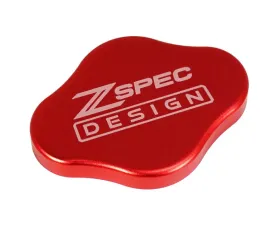 ZSPEC Design Red Billet Fluid Resrvoir Cap Cover w/ ZSPEC Logo Nissan Z RZ34 2023-2024