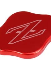 ZSPEC Design Red Billet Fluid Resrvoir Cap Cover w/ Z Logo Nissan Z RZ34 2023-2024                                     - 00843612141897 - Image 2