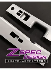 ZSPEC Design Left-Hand-Drive Grey Door Window Switch Finisher Set Nissan 350Z Z33 2006-2009                                     - 00843612142139 - Image 3